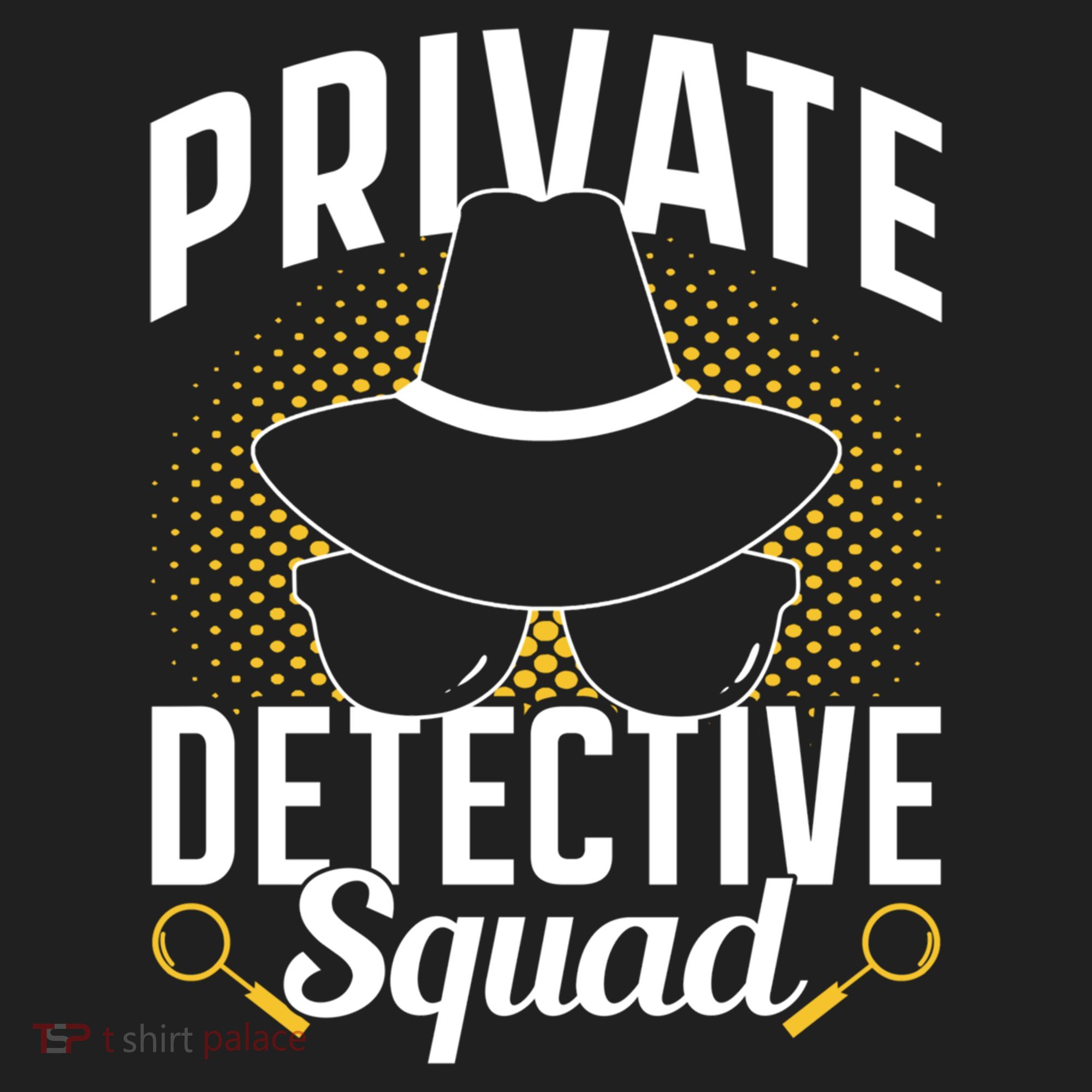 Private Detective Squad Spy Investigator Investigation Funny Gift Hat