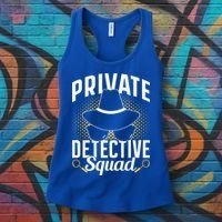 Private Detective Squad Spy Investigator Investigation Funny Gift Women's Tank Top thumb 3