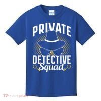 Private Detective Squad Spy Investigator Investigation Funny Gift Kids T-Shirt thumb 0