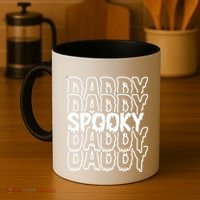 Pooky Daddy Spooky Dad Halloween Coffee Mug thumb 4