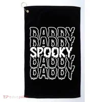 Pooky Daddy Spooky Dad Halloween Golf Towel thumb 0