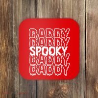 Pooky Daddy Spooky Dad Halloween Coaster thumb 0