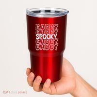 Pooky Daddy Spooky Dad Halloween Tumbler thumb 2