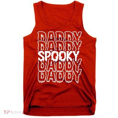 Pooky Daddy Spooky Dad Halloween Tank Top