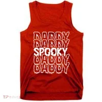 Pooky Daddy Spooky Dad Halloween Tank Top thumb 0