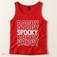 Pooky Daddy Spooky Dad Halloween Tank Top thumb 2