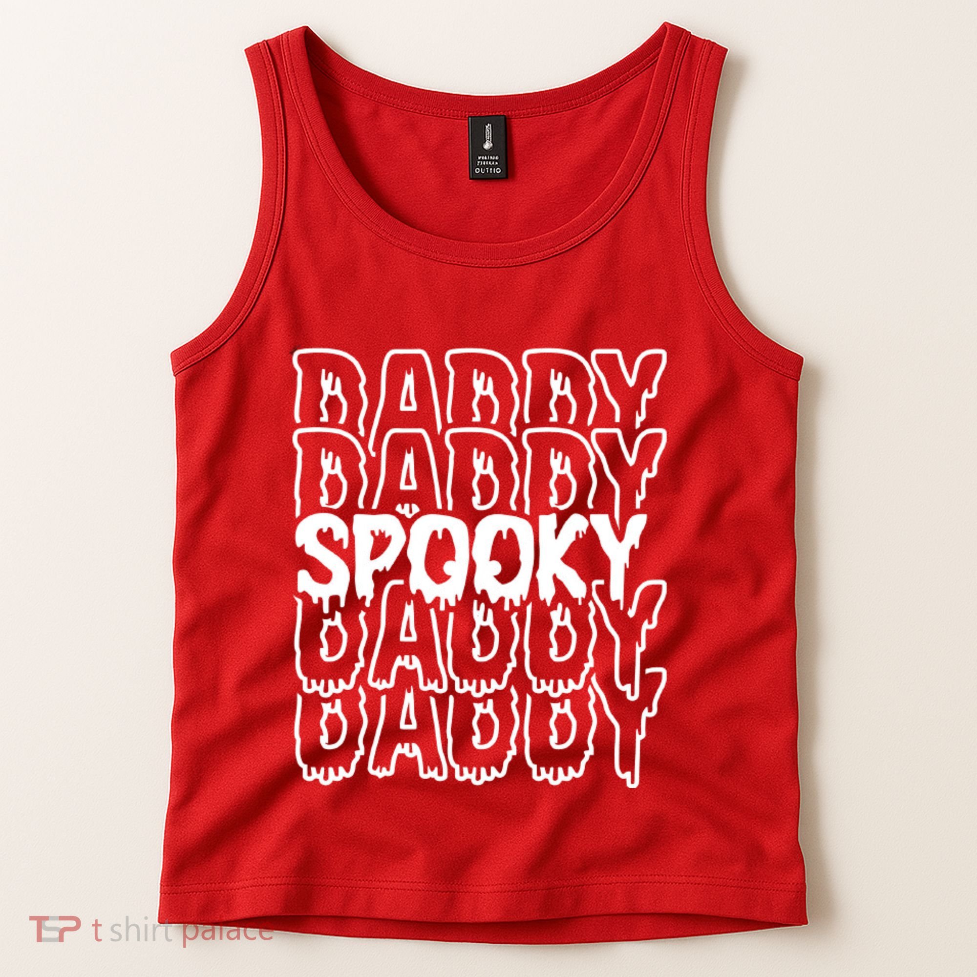 Pooky Daddy Spooky Dad Halloween Tank Top