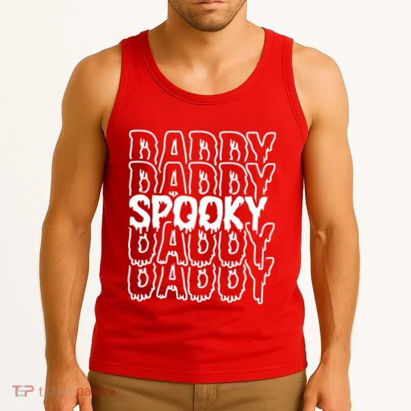 Pooky Daddy Spooky Dad Halloween Tank Top