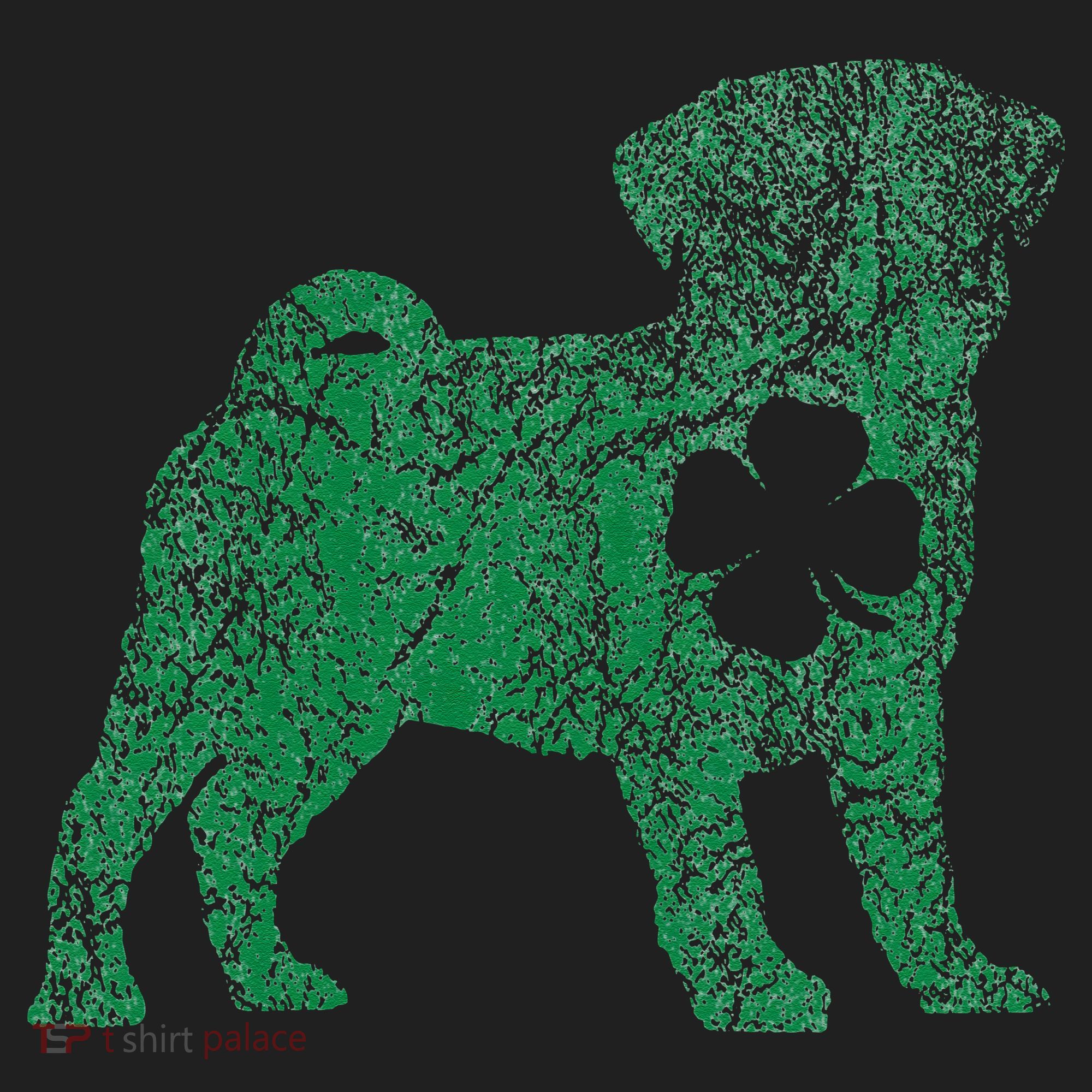 Pug Dog Shamrock St Patrick's Day Saint Paddy's Irish Women's Sweatshirt