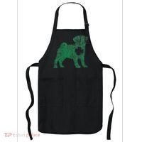 Pug Dog Shamrock St Patrick's Day Saint Paddy's Irish Apron thumb 0