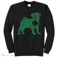 Pug Dog Shamrock St Patrick's Day Saint Paddy's Irish Sweatshirt thumb 0