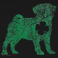 Pug Dog Shamrock St Patrick's Day Saint Paddy's Irish Women's Hoodie thumb 2