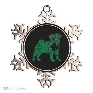 Pug Dog Shamrock St Patrick's Day Saint Paddy's Irish Ornament