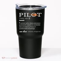 Pilot Definition Shirts Who Lover Funny Airplane Aircraft Tumbler thumb 0