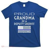 Proud Deputy Sheriff Grandma Grandmother Grandmom Granny Gift T-Shirt thumb 0