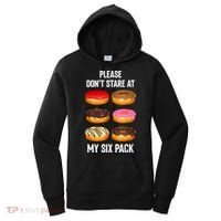 Please Dont Stare At My Six Pack Donuts Abs Six Pack Workout Women's Hoodie thumb 0