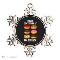 Please Dont Stare At My Six Pack Donuts Abs Six Pack Workout Ornament thumb 0