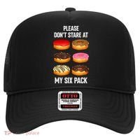 Please Dont Stare At My Six Pack Donuts Abs Six Pack Workout Hat thumb 0