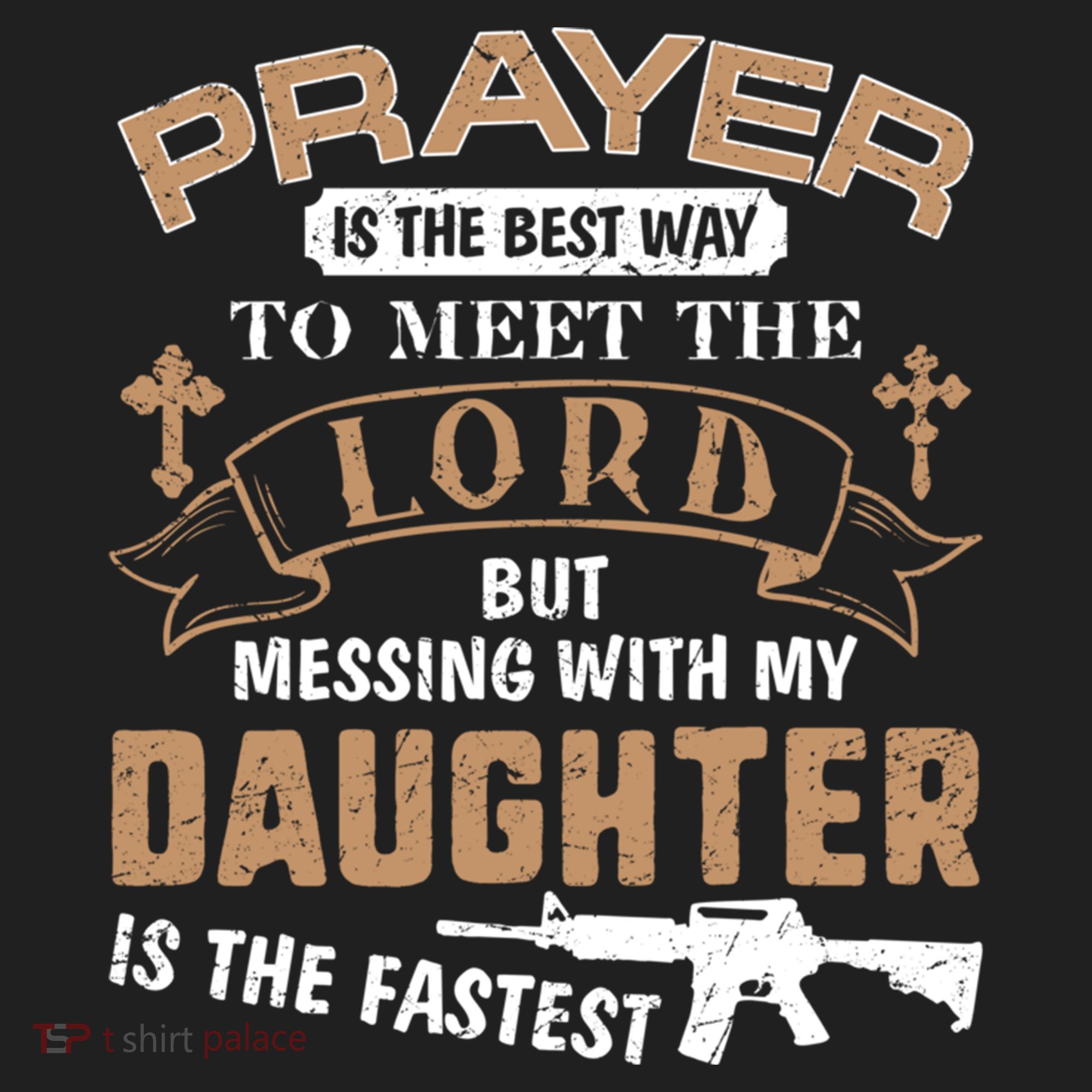 Proud Daddy Saying If You Mess With My Daughter Funny Dad Meaningful Gift Hat