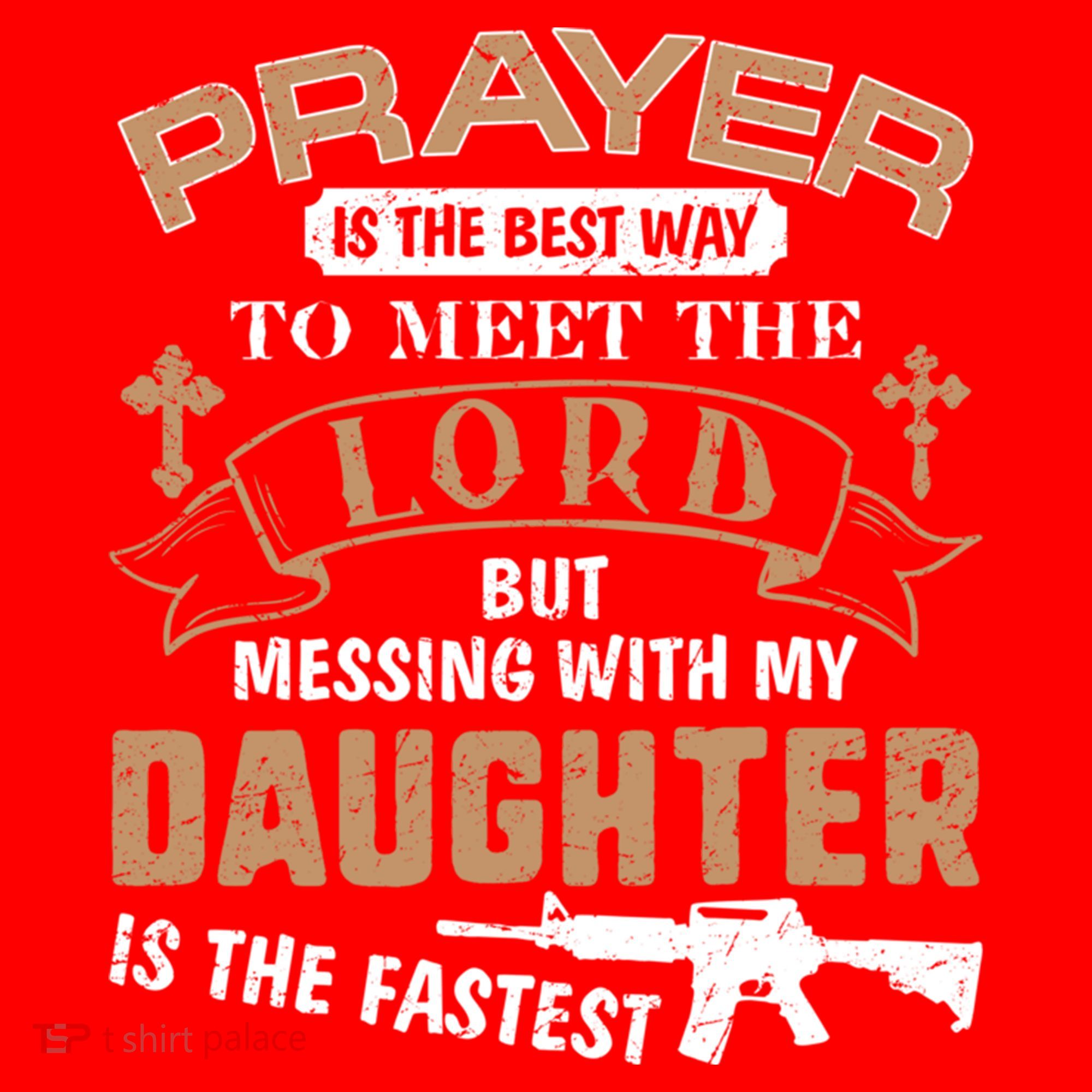 Proud Daddy Saying If You Mess With My Daughter Funny Dad Meaningful Gift Santa Hat