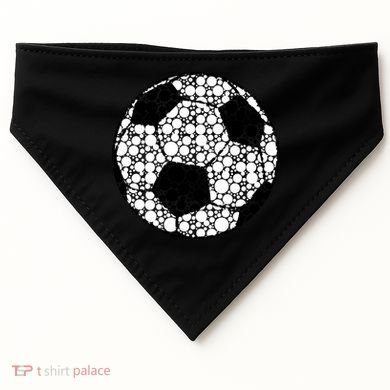 Polka Dots Soccer Ball USA-Made Doggie Bandana