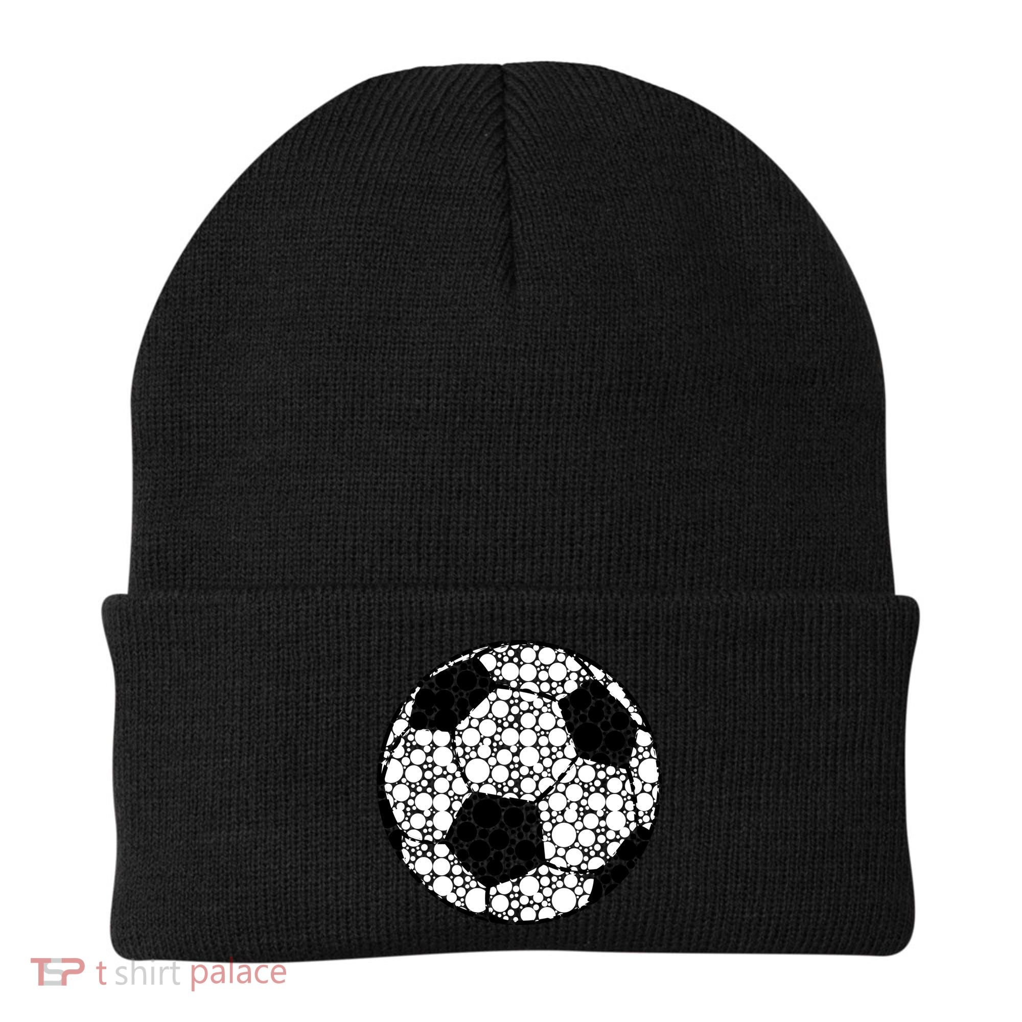 Polka Dots Soccer Ball Beanie