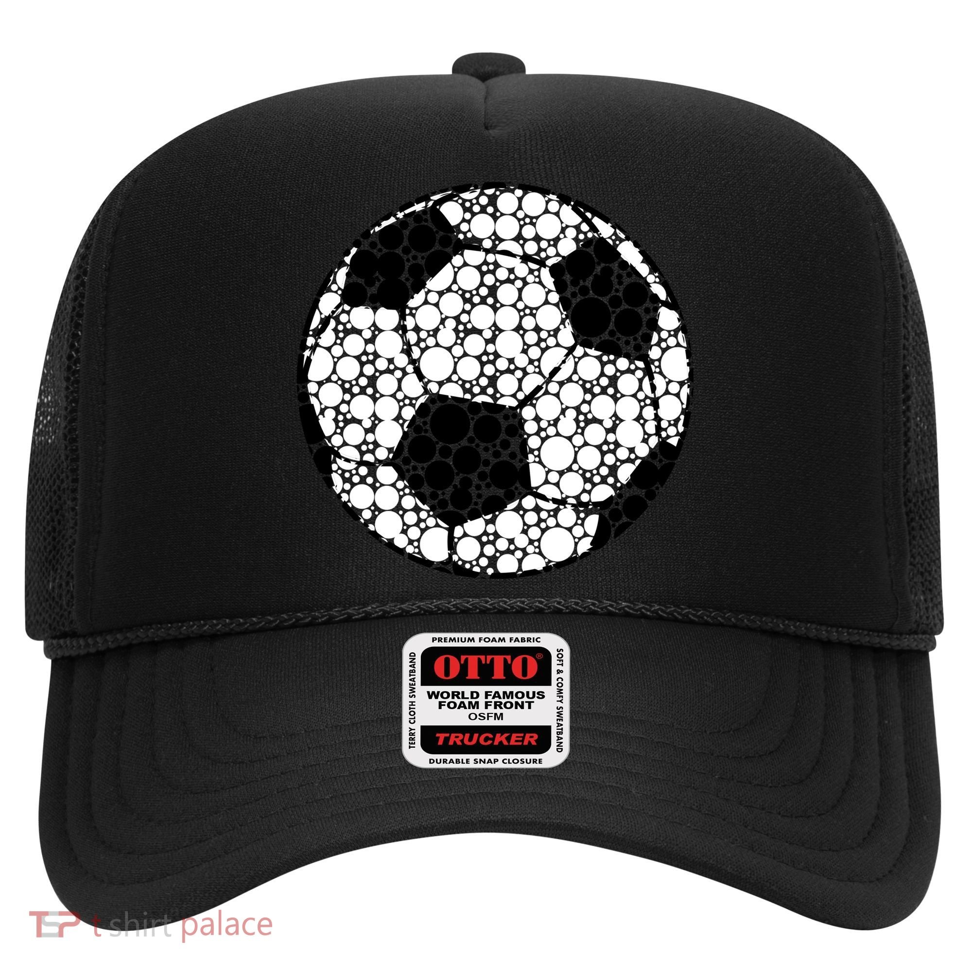 Polka Dots Soccer Ball Hat
