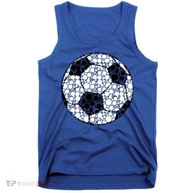 Polka Dots Soccer Ball Tank Top