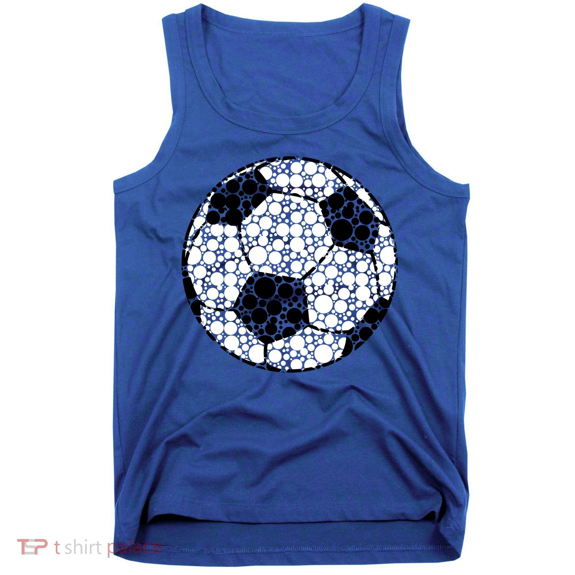 Polka Dots Soccer Ball Tank Top