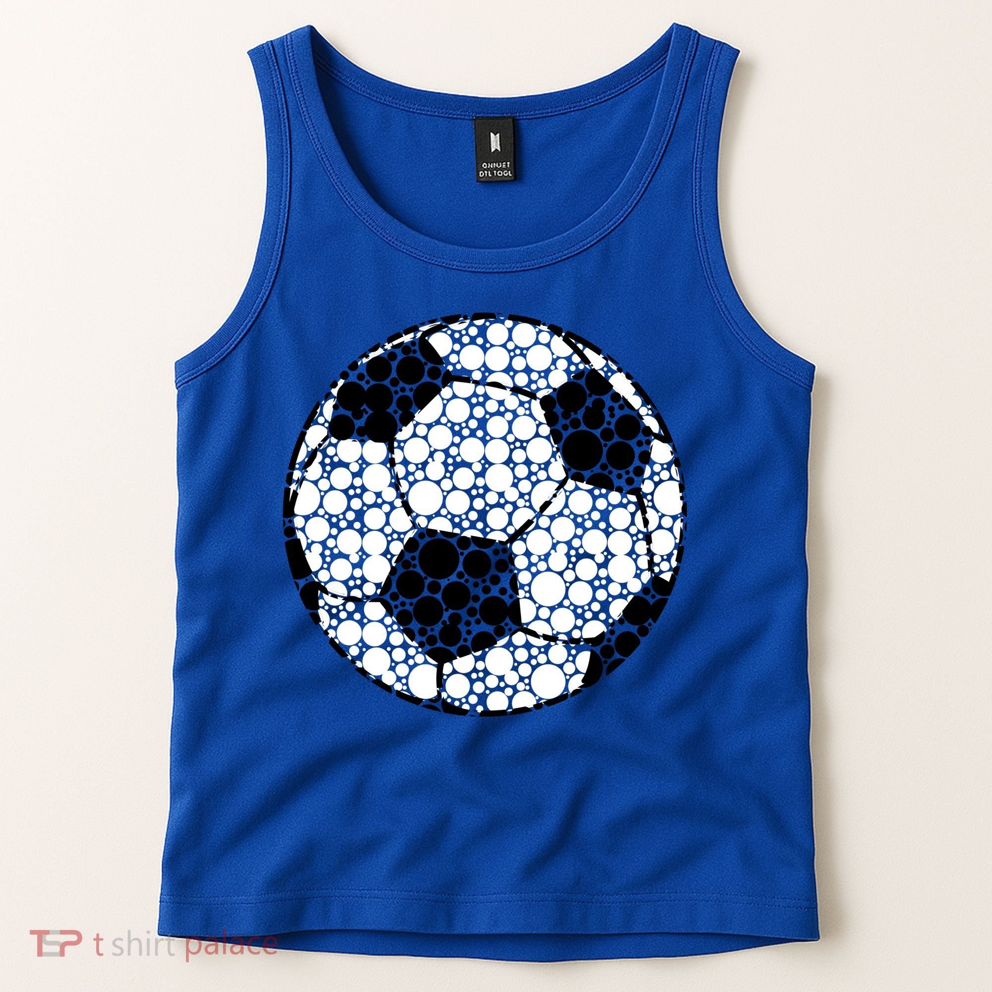 Polka Dots Soccer Ball Tank Top