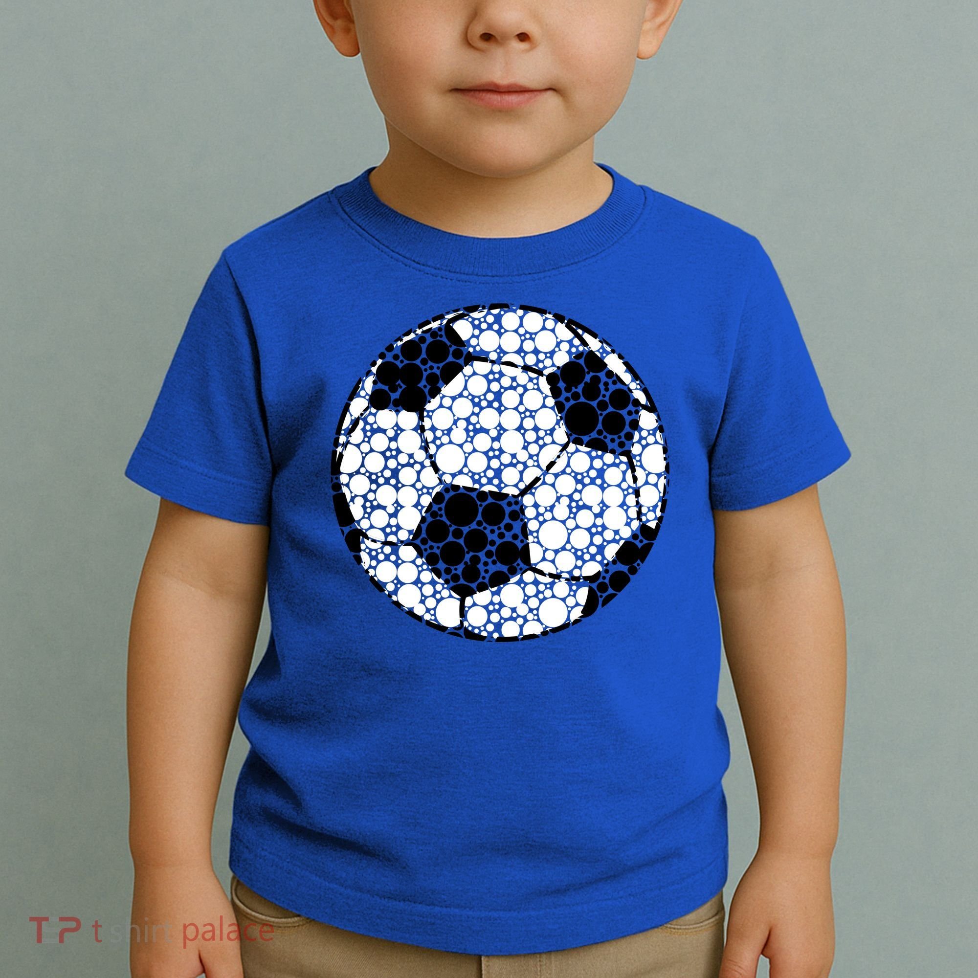 Polka Dots Soccer Ball Toddler T-Shirt