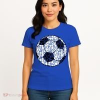 Polka Dots Soccer Ball Women's T-Shirt thumb 4