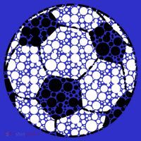 Polka Dots Soccer Ball Kids Long Sleeve Shirt thumb 2