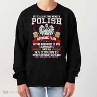 Polish Drinking Team Dobranoc Goodnight Dyngus Day Polska Women's Sweatshirt thumb 0