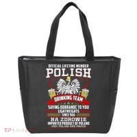 Polish Drinking Team Dobranoc Goodnight Dyngus Day Polska Tote Bag thumb 0