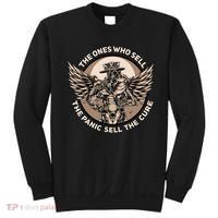 Plague Doctor The Ones Who Sell the Panic Sell the Cure Sweatshirt thumb 0