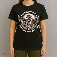 Plague Doctor The Ones Who Sell the Panic Sell the Cure T-Shirt thumb 4
