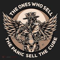 Plague Doctor The Ones Who Sell the Panic Sell the Cure Beanie thumb 2