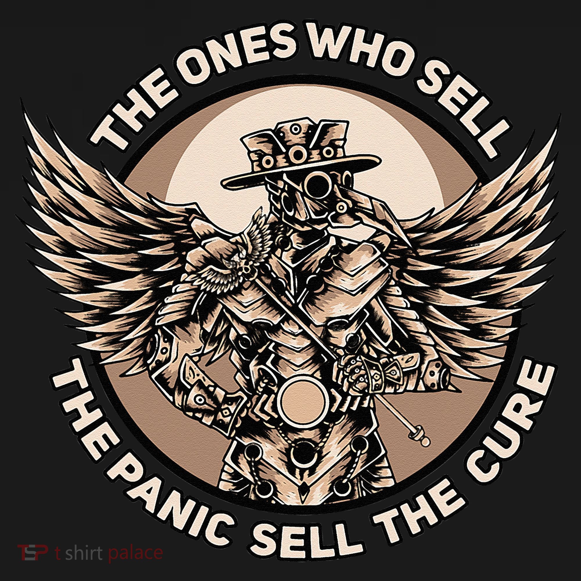Plague Doctor The Ones Who Sell the Panic Sell the Cure Pajama Set
