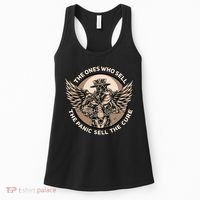 Plague Doctor The Ones Who Sell the Panic Sell the Cure Women's Tank Top thumb 0