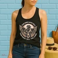 Plague Doctor The Ones Who Sell the Panic Sell the Cure Women's Tank Top thumb 2