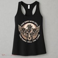 Plague Doctor The Ones Who Sell the Panic Sell the Cure Women's Tank Top thumb 3