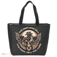 Plague Doctor The Ones Who Sell the Panic Sell the Cure Tote Bag thumb 0