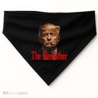 President Donald Trump The Don Father Funny USA-Made Doggie Bandana thumb 0