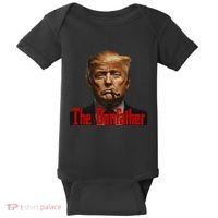 President Donald Trump The Don Father Funny Baby Bodysuit thumb 0