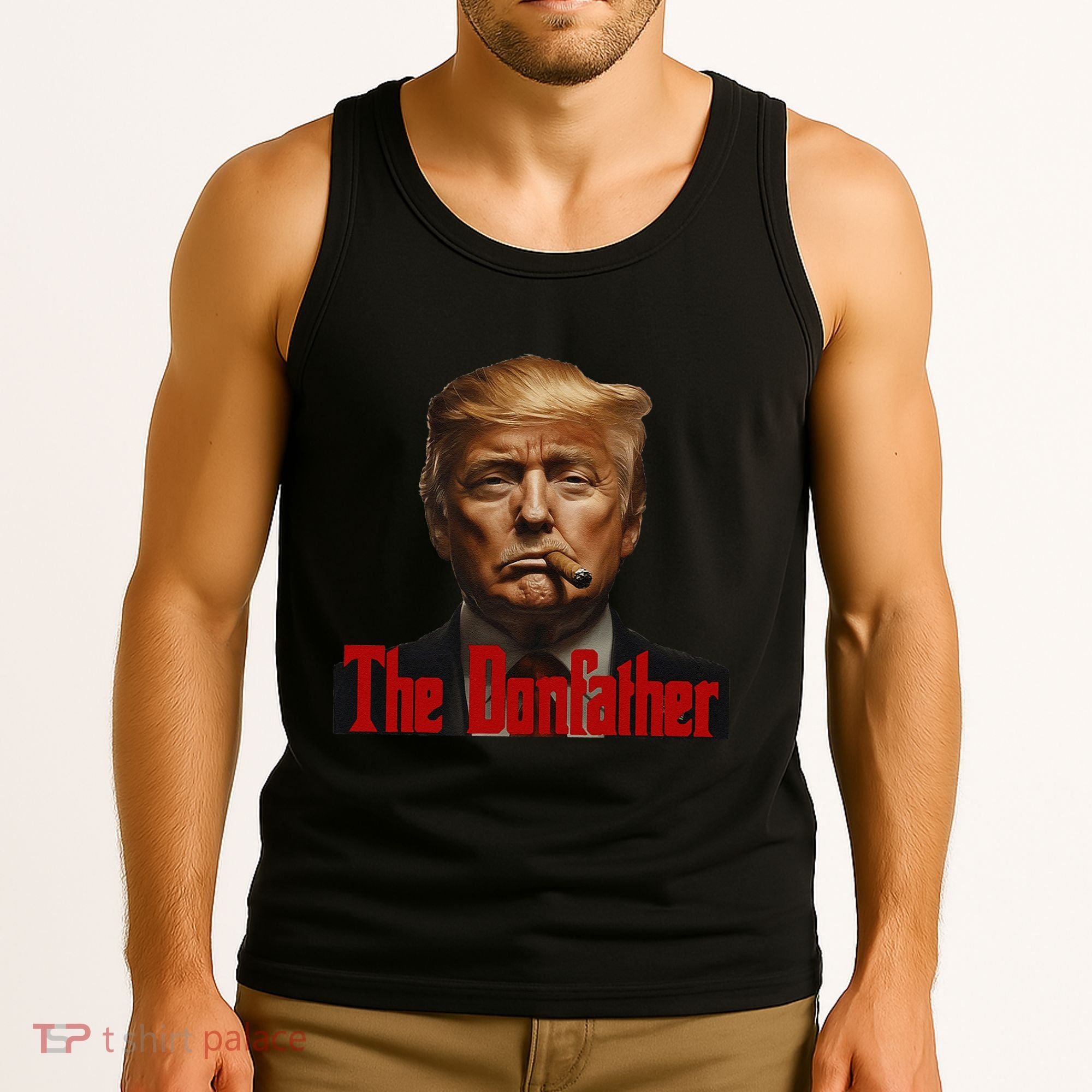 President Donald Trump The Don Father Funny Tank Top