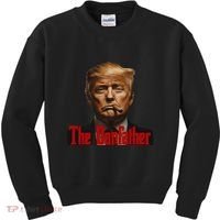 President Donald Trump The Don Father Funny Kids Sweatshirt thumb 0