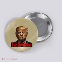 President Donald Trump The Don Father Funny Button thumb 0