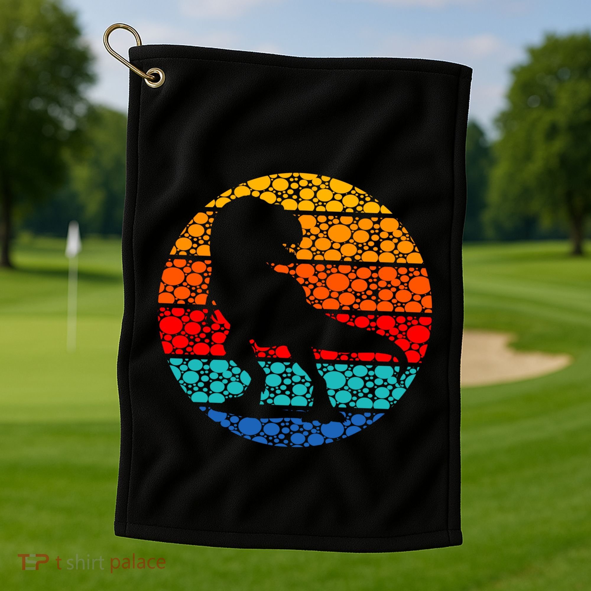 Polka Dots Trex International Dot Day Golf Towel