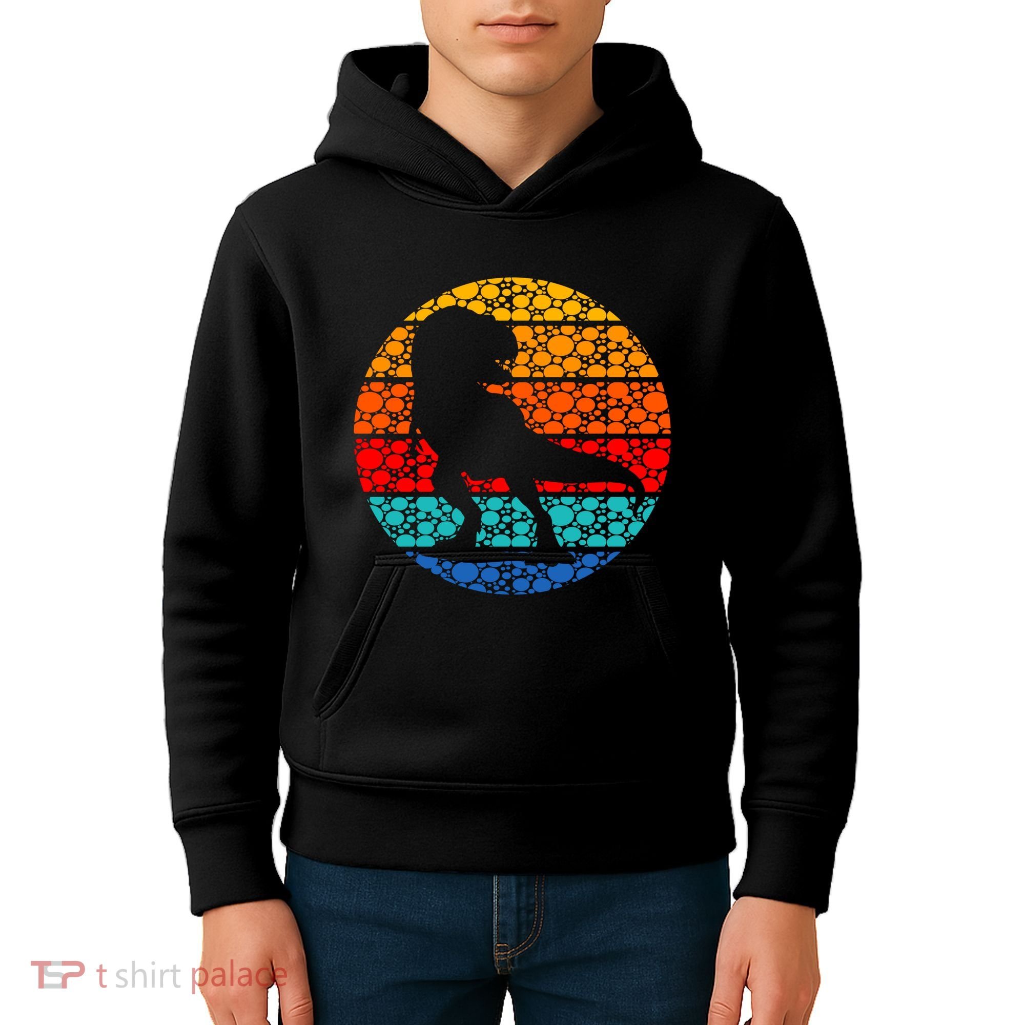 Polka Dots Trex International Dot Day Kids Hoodie